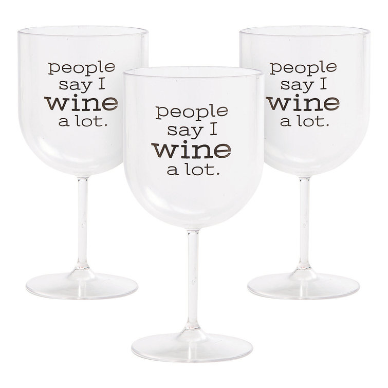 Trinx Aneeksha 8oz. Wine Glass Set Wayfair